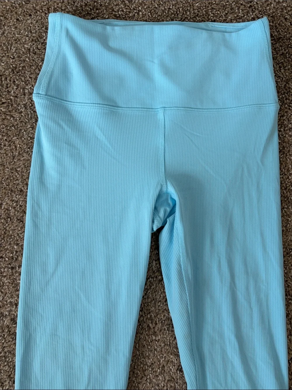 All In Motion Ribbed High Waisted Workout Leggings